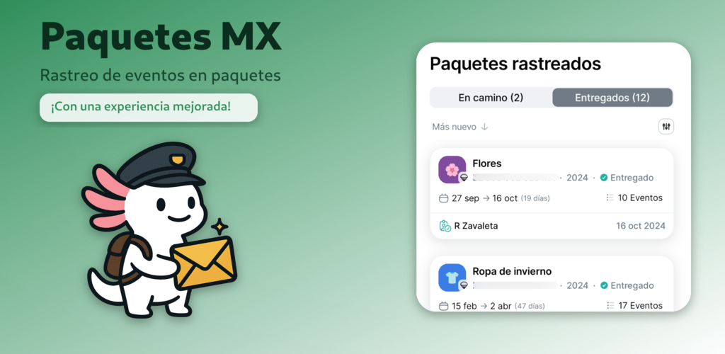 Mail Tracker – Gráfico de presentación